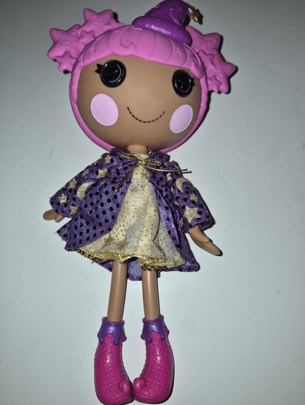 Lalaloopsy Star Magic Spell Wizard 2014 Pink & Purple Star Doll